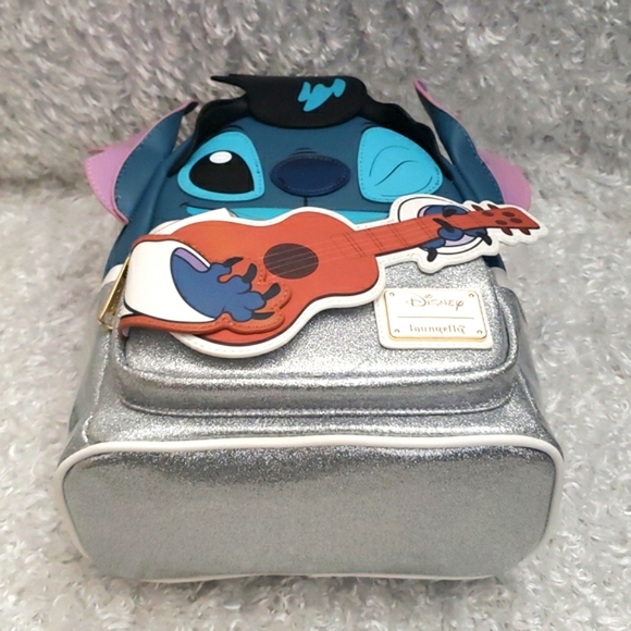 NWT Loungefly Lilo and Stitch Elvis mini backpack - Picture 8 of 11